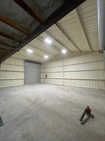 Interior structure of a commercial building